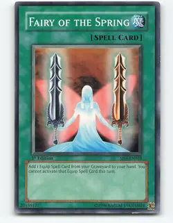 Fairy of the Spring #SD5-EN028 1st Edition Yugioh Card - Image 1