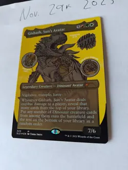 MTG Gishath, Sun's Avatar Foil Etched Card From Secret Lair Drop Series NM - Image 3