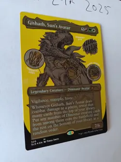 MTG Gishath, Sun's Avatar Foil Etched Card From Secret Lair Drop Series NM - Image 4