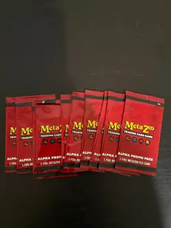 2025 MetaZoo Alpha Single Card Promo Pack - x48 Packs - Image 1