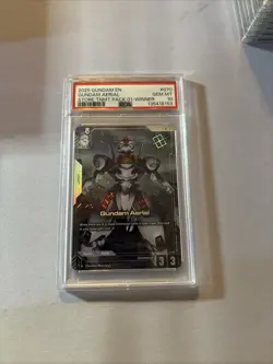 Gundam Aerial Winner Promo Gundam Card Game GD01-070 R+ - Image 1