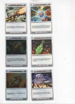 Lot #0169. 6 Chaotic Rare Battlegear cards. - Image 1
