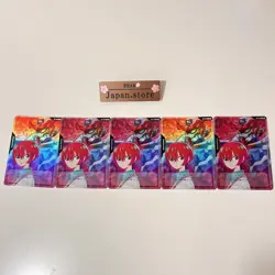 5 set Gundam Card Game RP-010 Mach & GQuuuuuuX Promo official JP - Image 1