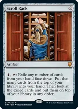 1x Commander Legends Scroll Rack Regular Card Condition NM - Image 1