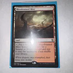 Magic the Gathering Bloodstained Mire Khans of Tarkir #230 - Image 3