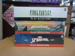 MTG AVATAR AIRBENDER + SPIDER-MAN + FINAL FANTASY PLAY BOOSTER SEALED BOXES - Image 1