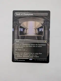 Vault of Champions (Borderless) Commander Masters Regular - Image 1