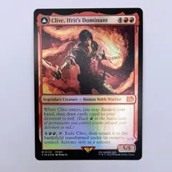 Clive, Ifrit's Dominant FOIL 0133 MTG Mythic Rare Magic Final Fantasy 16 FFXVI - Image 1