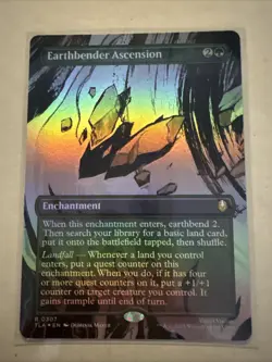 Earthbender Ascension - 307 - MTG Avatar: The Last Airbender - Borderless - FOIL - Image 1