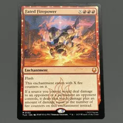 Fated Firepower Regular NM MTG Avatar The Last Airbender Mythic 0132 NM - Image 2