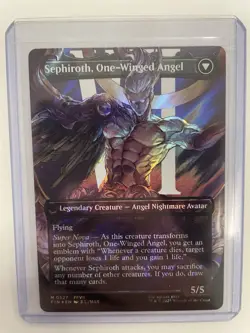 Sephiroth, Fabled SOLDIER Borderless Surge Foil 0527 Final Fantasy Foil - Image 2
