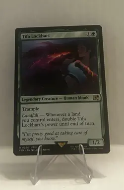 MTG - Tifa Lockhart - Rare Regular #206 - Final Fantasy NM - Image 1