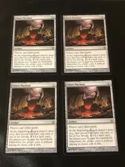 Omen Machine X4 New Phyrexia Ex Condition See Front/back Pics - Image 1