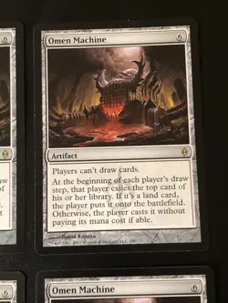 Omen Machine X4 New Phyrexia Ex Condition See Front/back Pics - Image 5