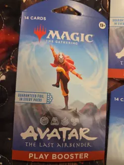 Magic The Gathering: Avatar The Last Airbender - Sleeved Booster Pack LOT OF 7 - Image 2
