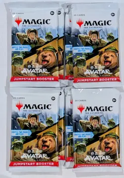 8x MTG Sealed Booster Packs Avatar: The Last Airbender Jumpstart Ships NEXT DAY - Image 1