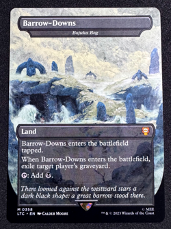 MTG BARROW-DOWNS BOJUKA BOG 0358 LORD OF THE RINGS COMMANDER LTC BORDERLESS NM - Image 3