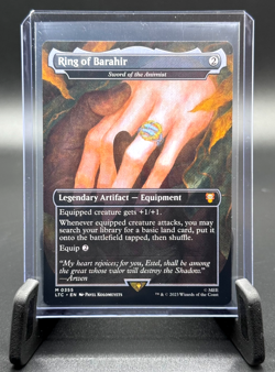 MTG RING OF BARAHIR SWORD OF THE ANIMIST 0355 LORD OF THE RINGS COMMANDER LTC - Image 1
