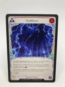 Flashfreeze NM/M* Tales of Aria - Flesh And Blood - (RED) - 092 -UnltdCards - Image 1