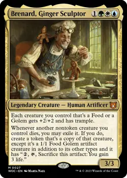 Brenard, Ginger Sculptor 27 LP Normal Commander: Wilds of Eldraine MTG EN - Image 1