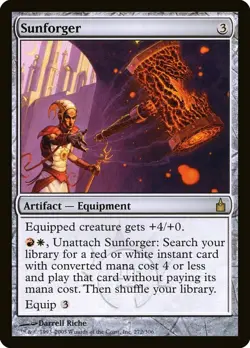 MTG Magic the Gathering 1x NM FOIL Sunforger - Ravnica: City of Guilds x1 - Image 1