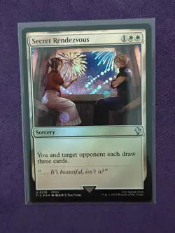 Secret Rendezvous, Foil, 0218 Aerith, Final Fantasy, Magic MTG FIC - Image 1