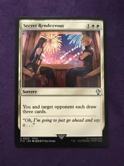 Secret Rendezvous (0253) U Commander: FINAL FANTASY 253 NM FIC - Image 1