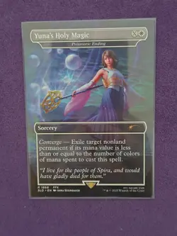 MTG Yuna's Holy Magic - Prismatic Ending Secret Lair Drop Regular - Image 1
