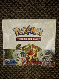 Pokemon TCG Scarlet And Violet Base Set Booster Box New Factory Sealed!! - Image 1