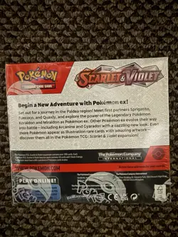 Pokemon TCG Scarlet And Violet Base Set Booster Box New Factory Sealed!! - Image 2