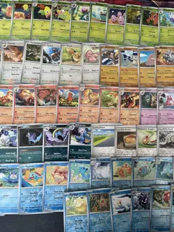 Pokemon Lot 100x Reverse Holo Cards Near Complete 151 English No Duplicates - Image 3