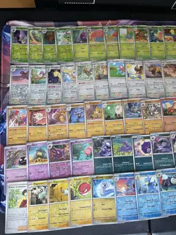 Pokemon Lot 100x Reverse Holo Cards Near Complete 151 English No Duplicates - Image 5