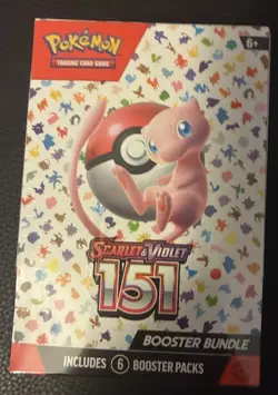 Pokemon TCG Scarlet and Violet 151 Booster Bundle 6 PACKS - NEW/SEALED 820650853210 - Image 1