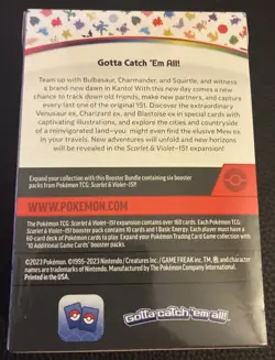 Pokemon TCG Scarlet and Violet 151 Booster Bundle 6 PACKS - NEW/SEALED 820650853210 - Image 2