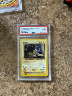 pokemon tcg GERMAN raikou neo revelation 13/64 psa 6 - Image 1