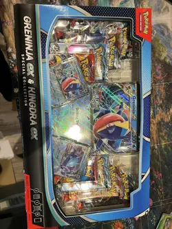 Pokemon TCG: Greninja EX & Kingdra EX Special Collection box - Image 1