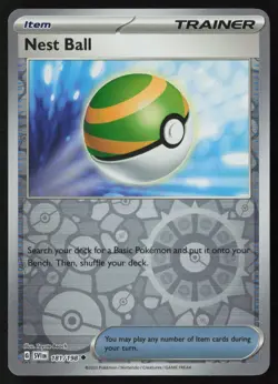 Pokemon Nest Ball - 181/198 SV01: Scarlet & Violet Base Set Reverse Holo - NM - Image 1