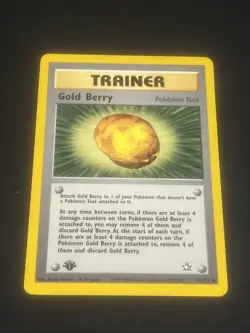 Gold Berry - 1st ed Edition Neo Genesis 93/111 2000 NM Pokemon WOTC - Image 1