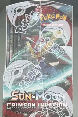 Pokemon Sun & Moon Crimson Invasion Booster Box Sealed - Image 3