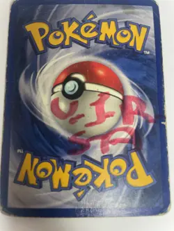 Pokemon TCG Hitmonchan Base Set 7/102 Holo 1999-2000 Wizards Base Set Damaged - Image 2