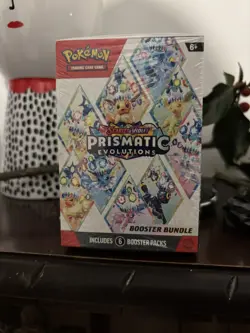 Pokemon TCG Scarlet & Violet - Prismatic Evolutions Booster Bundle (6 Packs) - Image 1