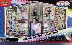 Pokemon TCG Scarlet and Violet Prismatic Evolutions Premium Figure Collection. - Image 1
