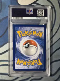 2025 POKEMON DESTINED RIVALS ILLUSTRATION RARE TEAM ROCKET'S MEWTWO EX PSA 9 - Image 2