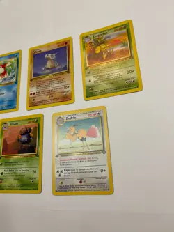 First 1st Edition Pokemon Jungle Lot Gloom Goldeen Dodrio Exeggutor Cubone - Image 4