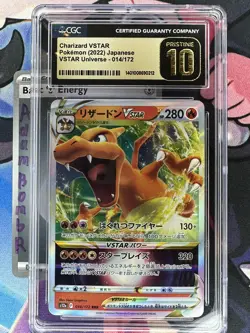 CGC PRISTINE 10! Charizard VSTAR 014/172 Pokemon V Star Universe Japanese - Image 1