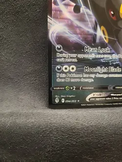 Umbreon V 094/203 Sword And Shield Evolving Skies Holo Pokemon - Image 5