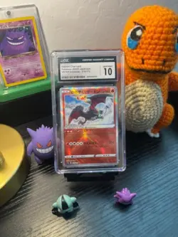 POKEMON Radiant Charizard 015/172 S12a: Vstar Universe Holo (Japanese) - CGC 10 - Image 1