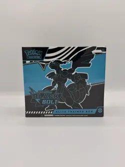 Pokemon TCG Scarlet and Violet Black Bolt Elite Trainer Box ETB New Sealed - Image 1