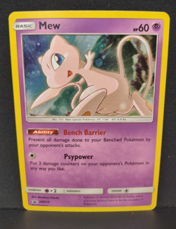 2019 Pokemon MEW SM215 BLACK STAR RARE PROMO - HOLO NM - Image 1