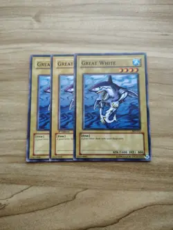 Yu-Gi-Oh! - Great White 3X - Full Playset - Image 1